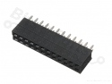 Header pin socket female 2x12 pins
